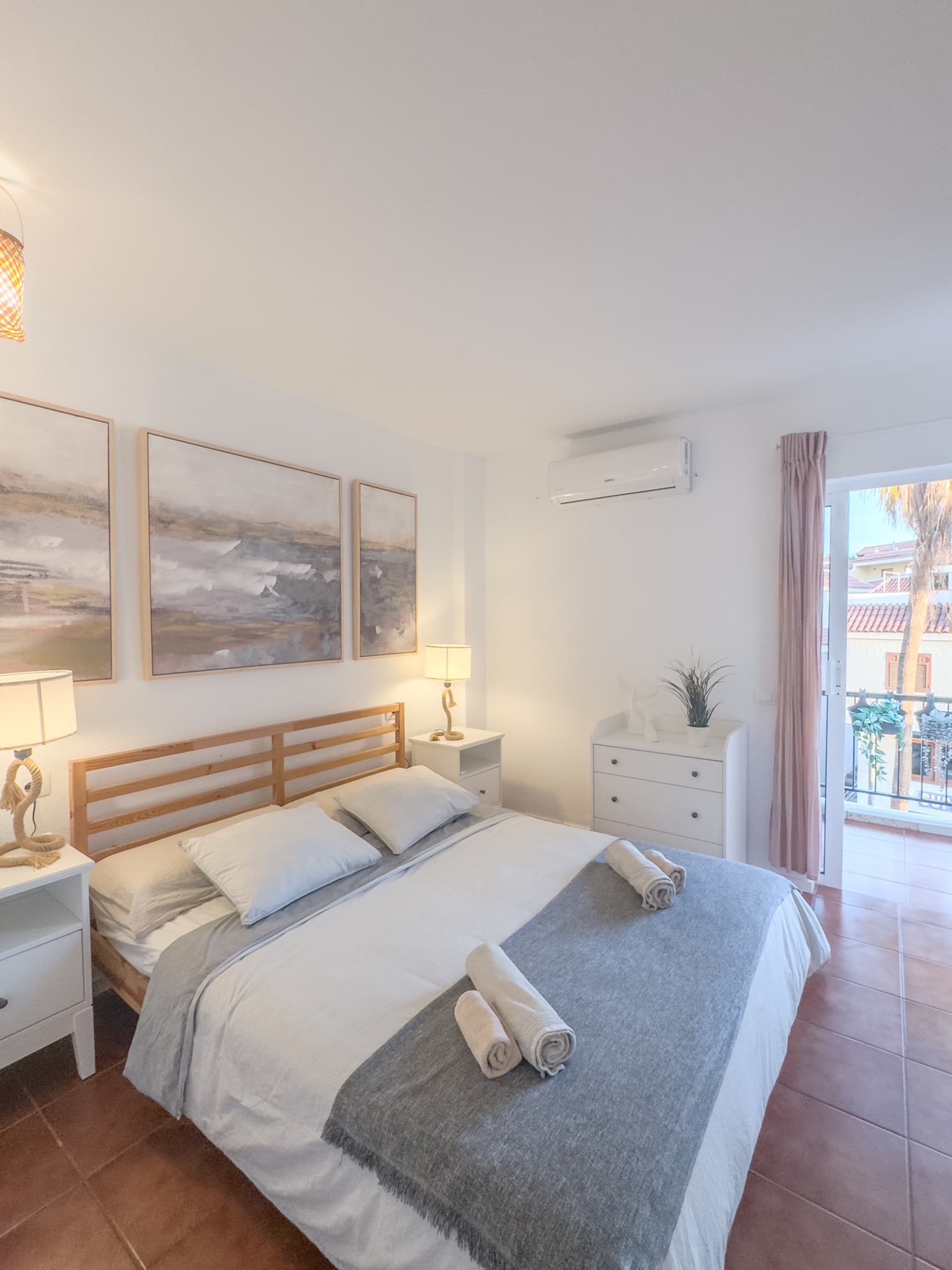 Bedroom with natural light