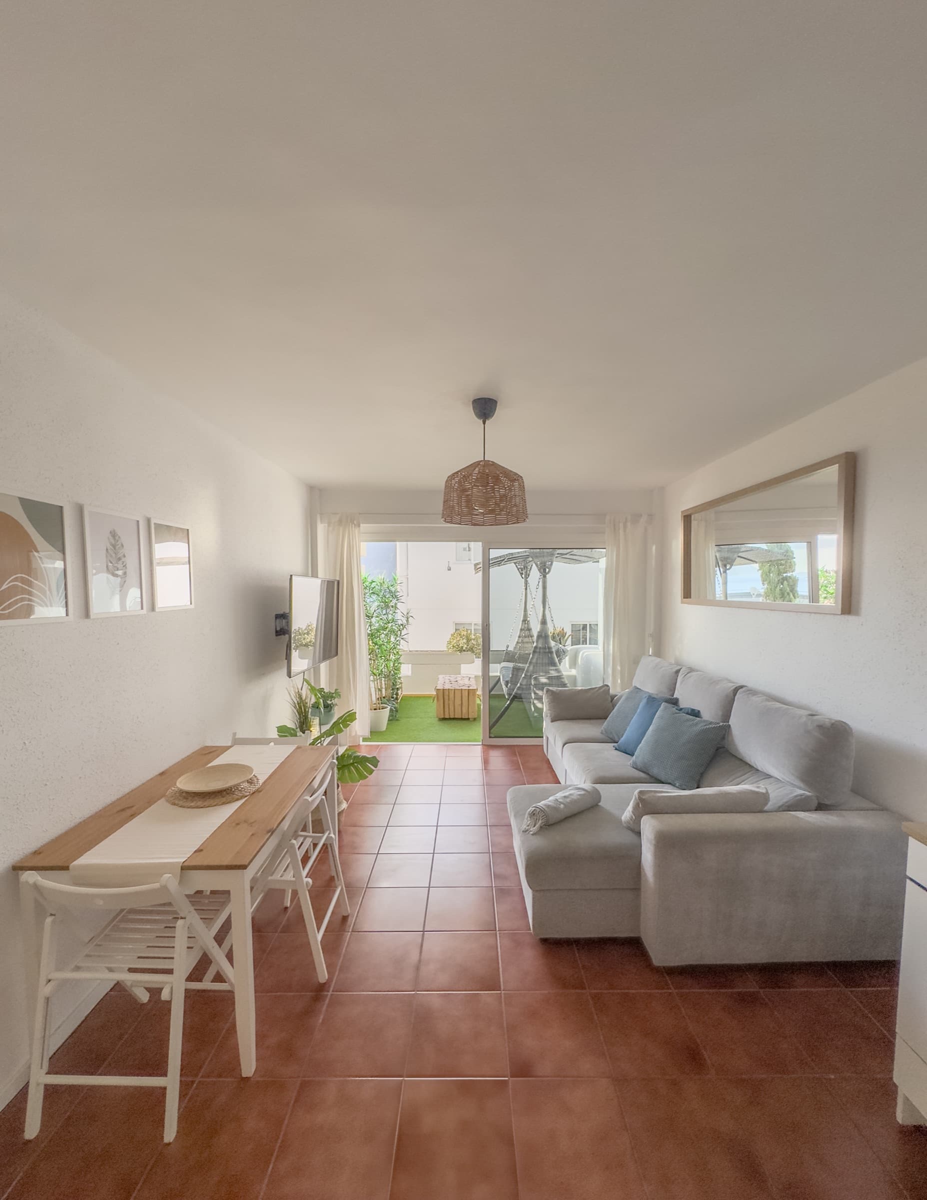 Living room lounge area